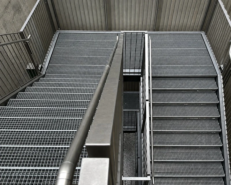 As a staircase