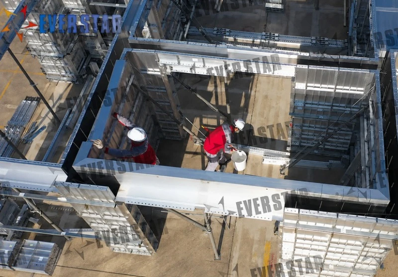 Aluminum Formwork Assembly and Installation