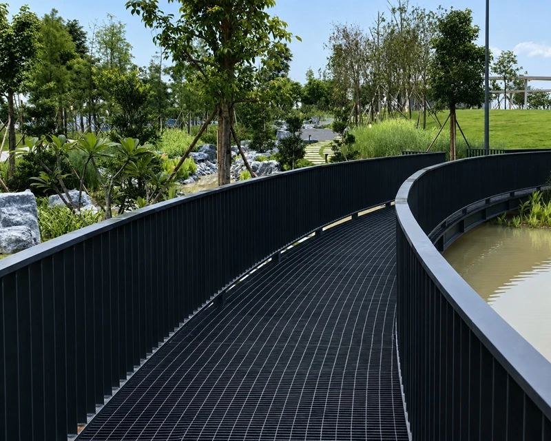 Bridge steel grating