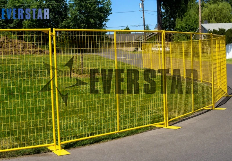 High-Visibility Canada Temporary Security Fence
