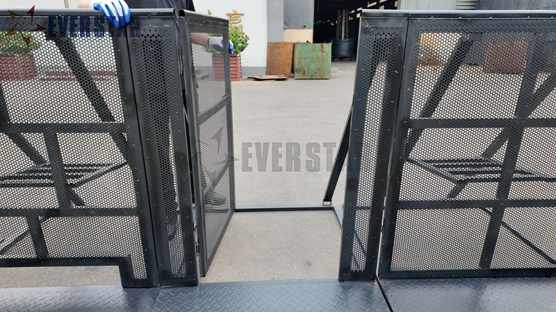 Concert Crowd Control Barrier Access Gate