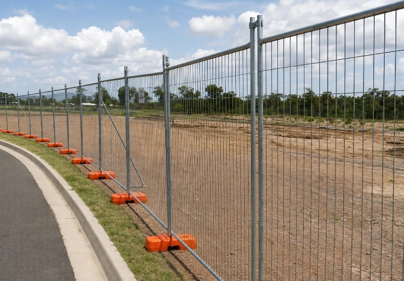 Temporary Construction Site Perimeter Fencing