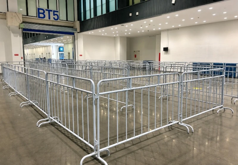 Indoor Exhibition Hall Queue Barrier System