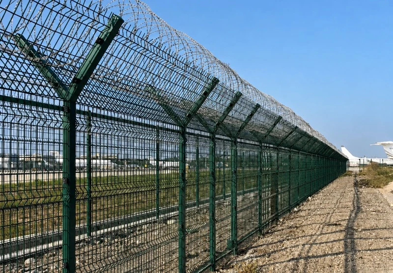 Temporary fence protection