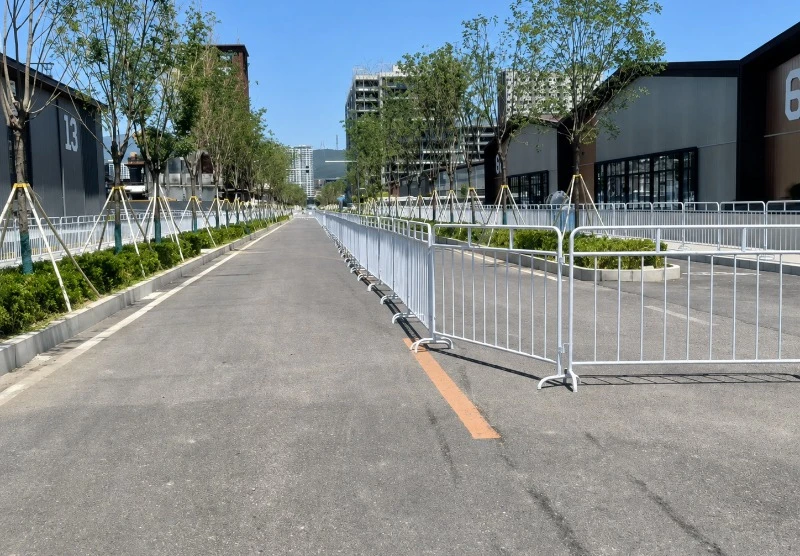 Roadway Pedestrian Channelization Barrier System