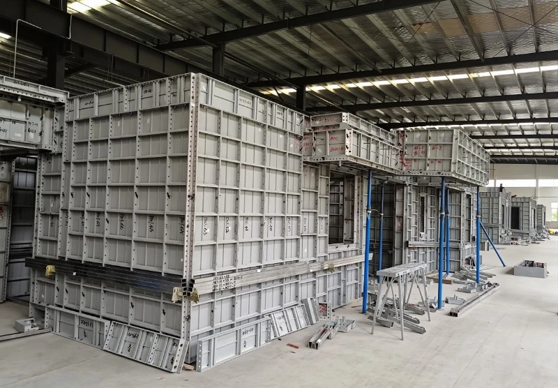 Full-Scale Aluminum Formwork Assembly